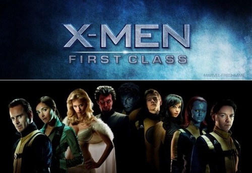 XMen First Class featuring Magneto Emma Frost Angel Mystique 