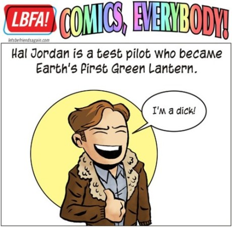 Hal Jordan is a dick.